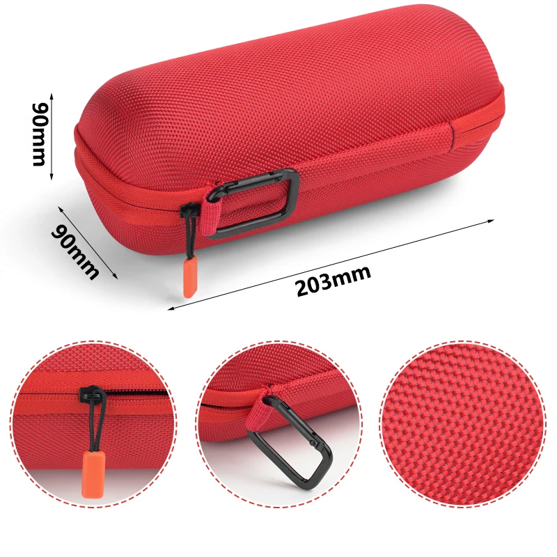 ZOPRORE-caja de viaje dura de EVA, funda a prueba de golpes para JBL Flip 7 Flip 6 Flip 5, Altavoz Bluetooth portátil resistente al agua - imagen 4