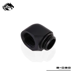 BYKSKI Adaptador de Agua 90° G1/4 para Refrigeración Líquida B-D90