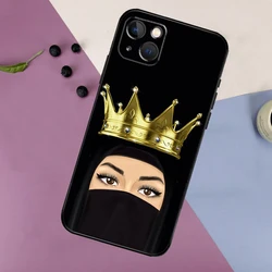 Funda Trasera iPhone 7-16 Pro Max – Hijab Islámico Chica y Reina