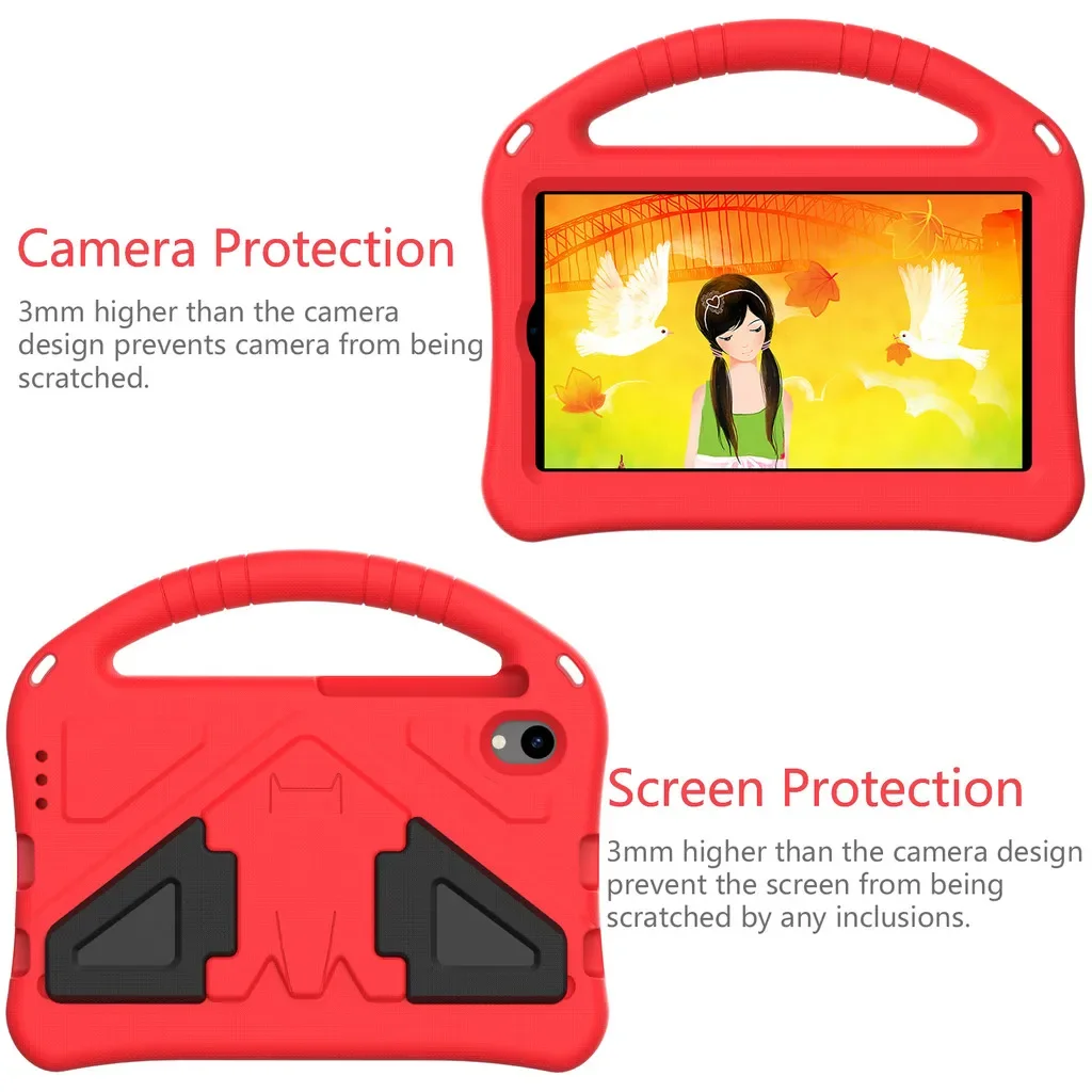 Funda para Lenovo Tab M9 2023 9,0 pulgadas TB-310FU TB-310XU para Tab B9 2024 9 "Kids Safe Eva cubierta de seguridad para niños soporte para niños - imagen 5