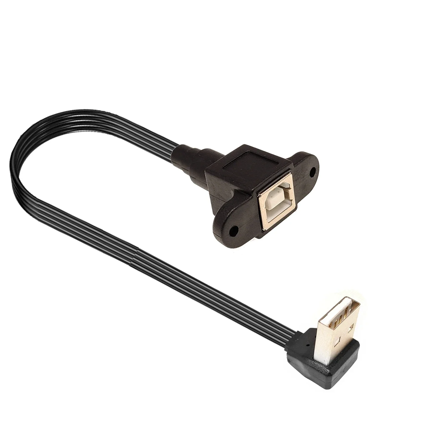 0,1 M 0,2 M Tipo-C Android a puerto cuadrado de impresión USB - Madre B con orificio para tornillo para conversión fija MINI USB para imprimir - imagen 2