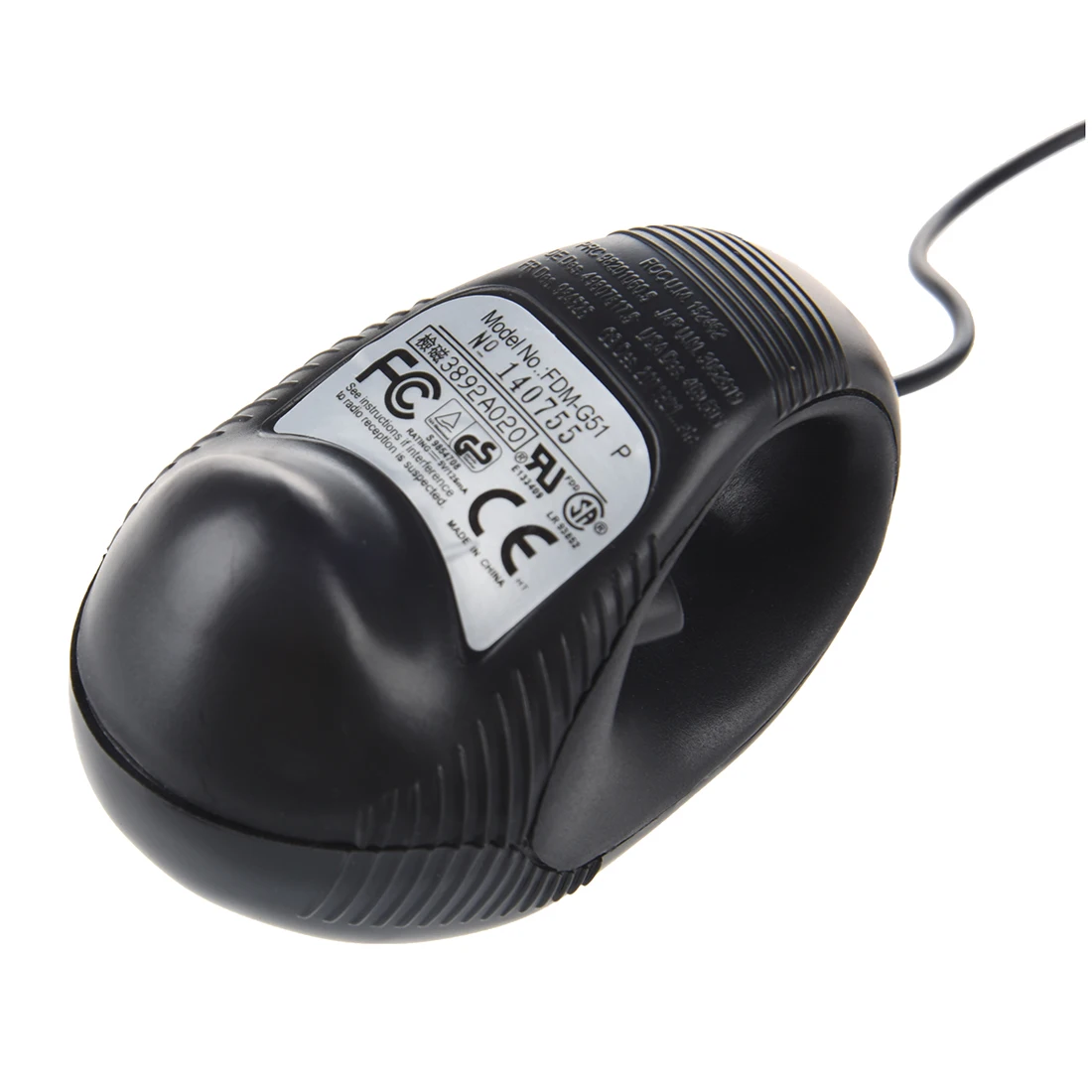 Mini ratón Trackball USB 4D de mano con dedo portátil - imagen 4