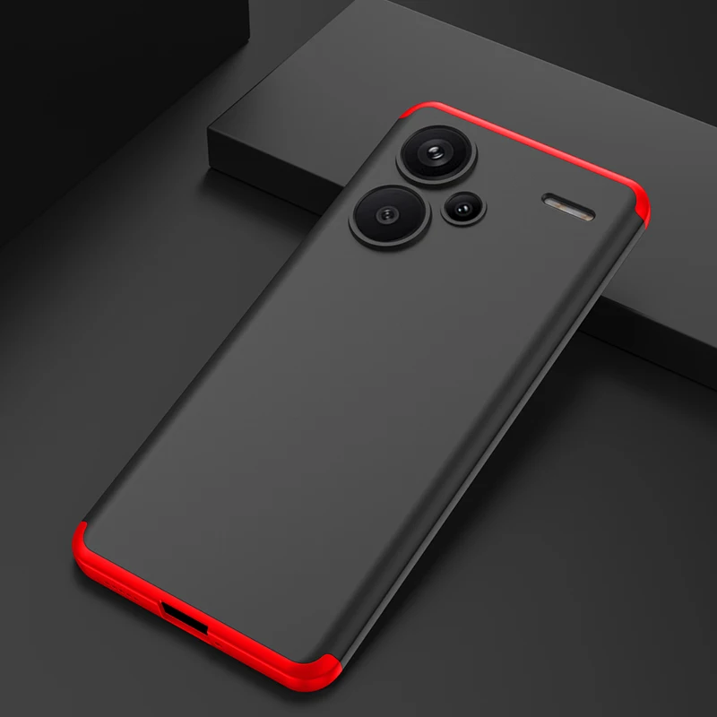 Funda para Redmi Note 13 Pro Plus 360 grados protección completa plástico duro mate cubierta a prueba de golpes para Xiaomi Redmi Note13ProPlus 5G