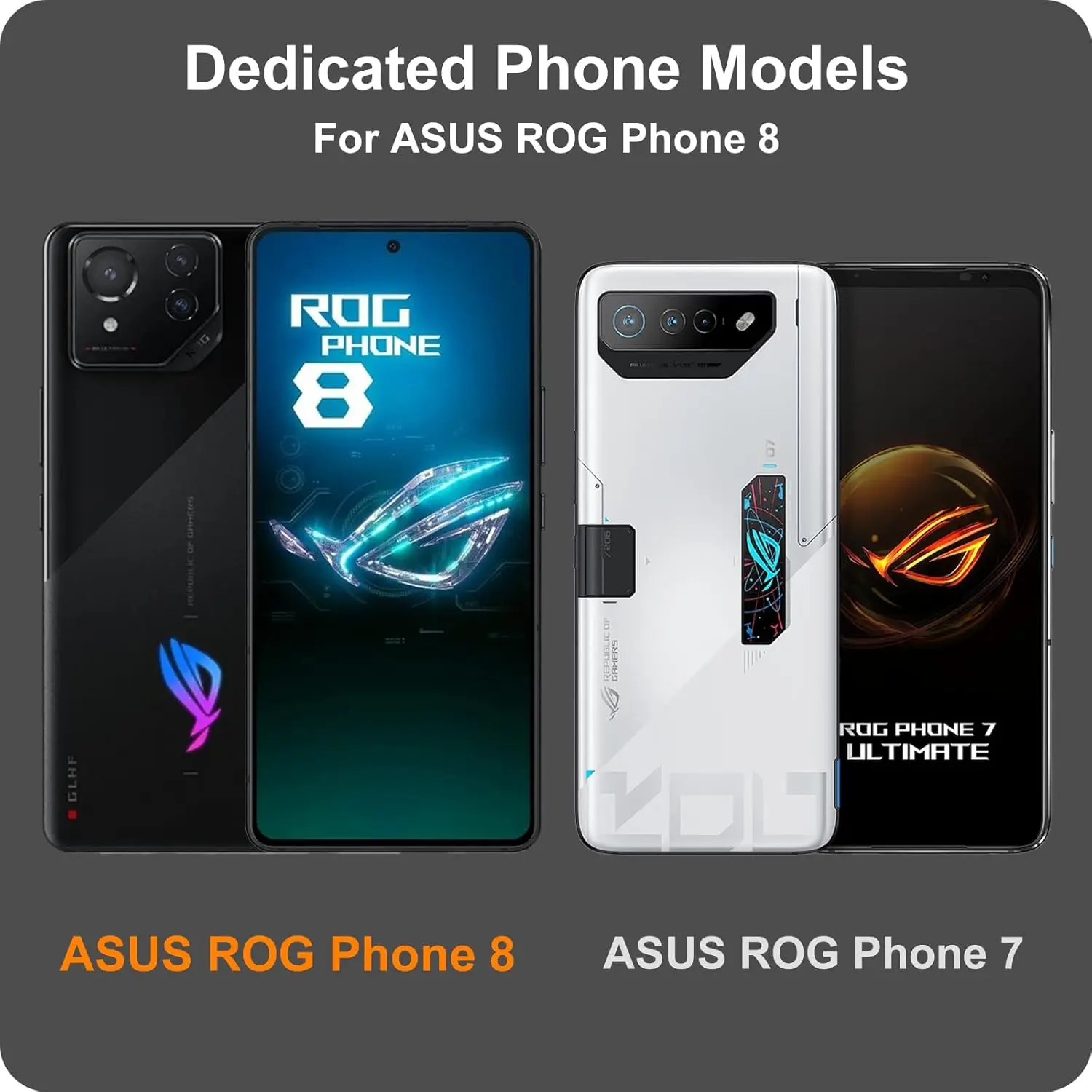 Película de vidrio templado 9H para ASUS ROG Phone 8 2/4 piezas de vidrio protector de pantalla HD - imagen 4
