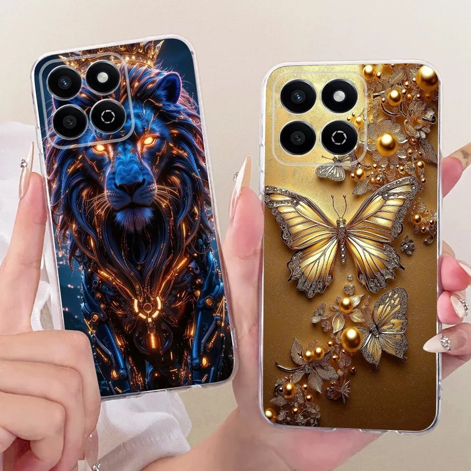 Para Honor Magic 7 Lite funda Magic7 Pro nueva funda pintada de lujo funda de teléfono de silicona suave para Honor Magic 7 Pro Magic7 Lite Shell - imagen 3