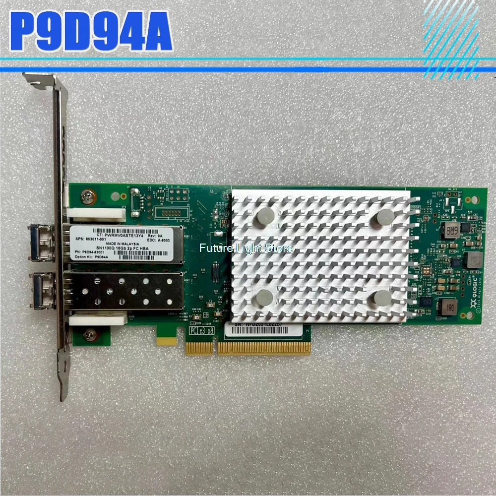P9D94A 853011-001 SN1100Q QLE2692 Tarjeta HBA de doble puerto 16G FC para HP - imagen 3