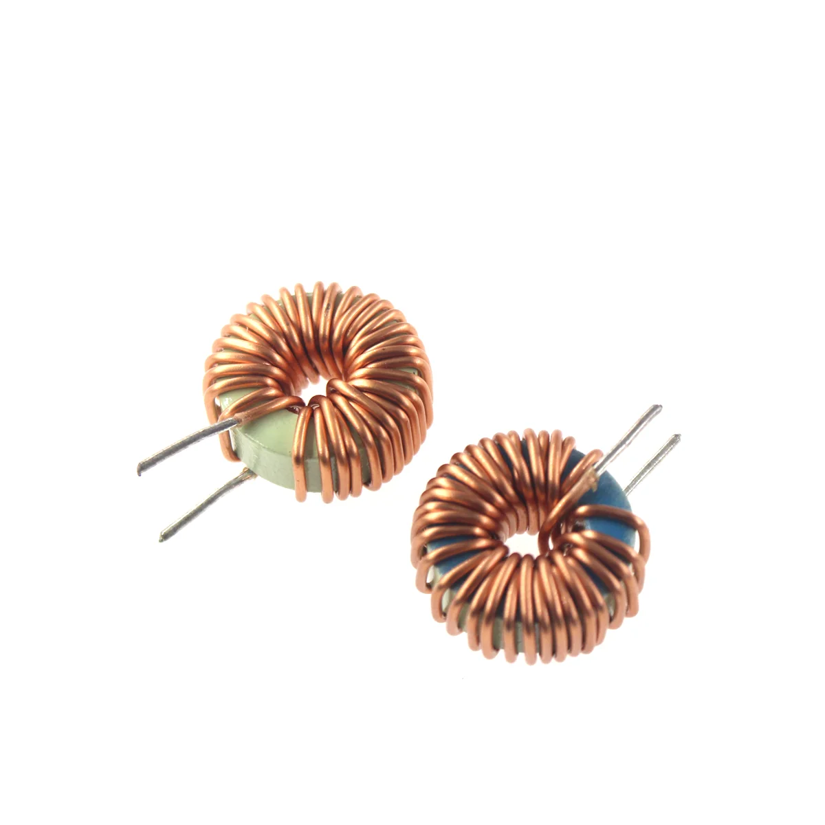 2 uds 18mm Vertical Horizontal 6852A-22 47 150 220 330UH 10A inductor de anillo verde azul de alta corriente - imagen 4