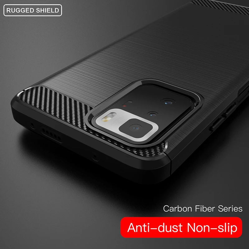 Funda de fibra de silicona suave para Xiaomi POCO X3 GT, cubierta de goma para Redmi Note 10 Pro Poco X3 GT M3 Pro F3 - imagen 4
