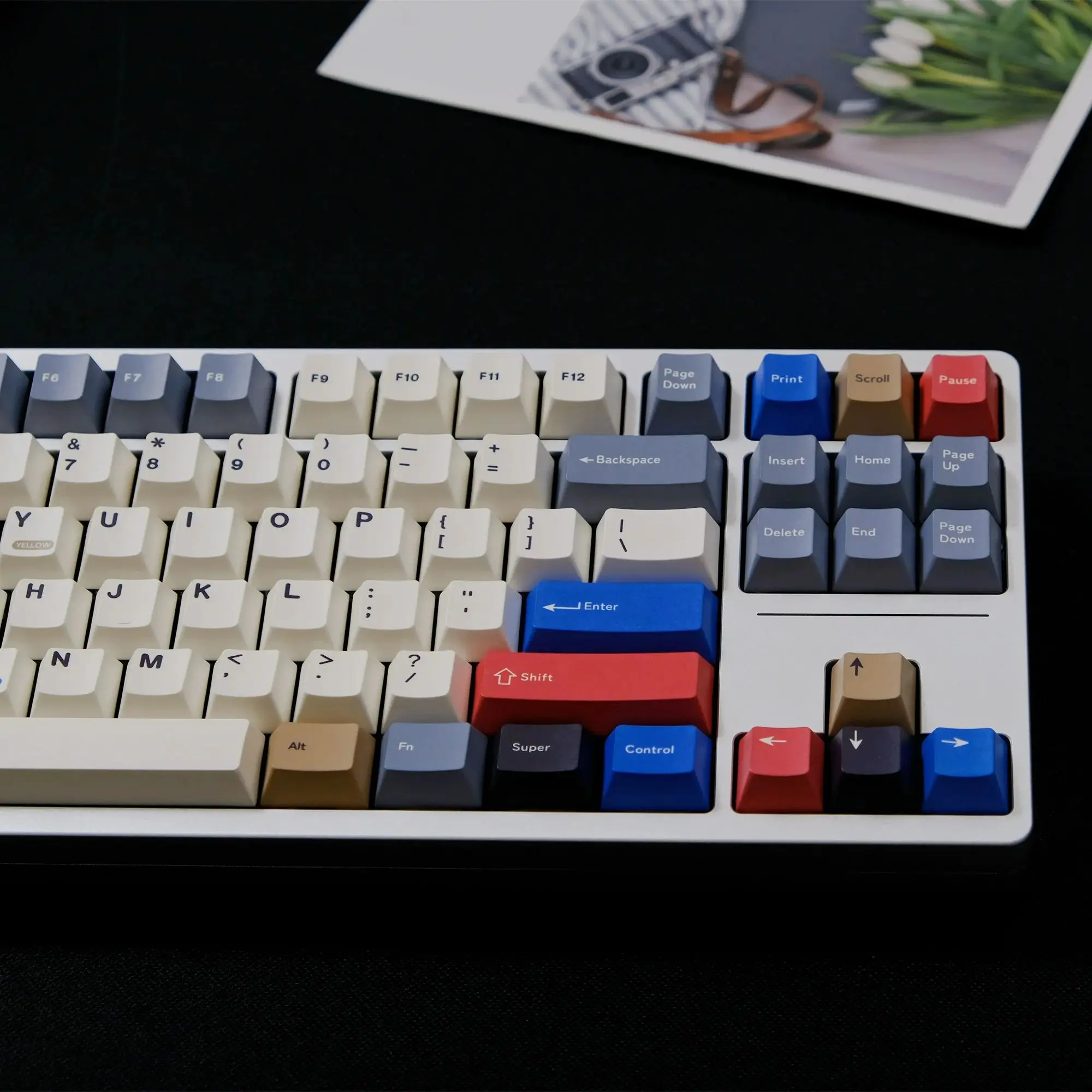 GMK Juego de teclas de cien luces, 151 teclas, Material PBT, perfil de cereza para teclado mecánico MX Switch 68/75/84/87/96/98/104 - imagen 2