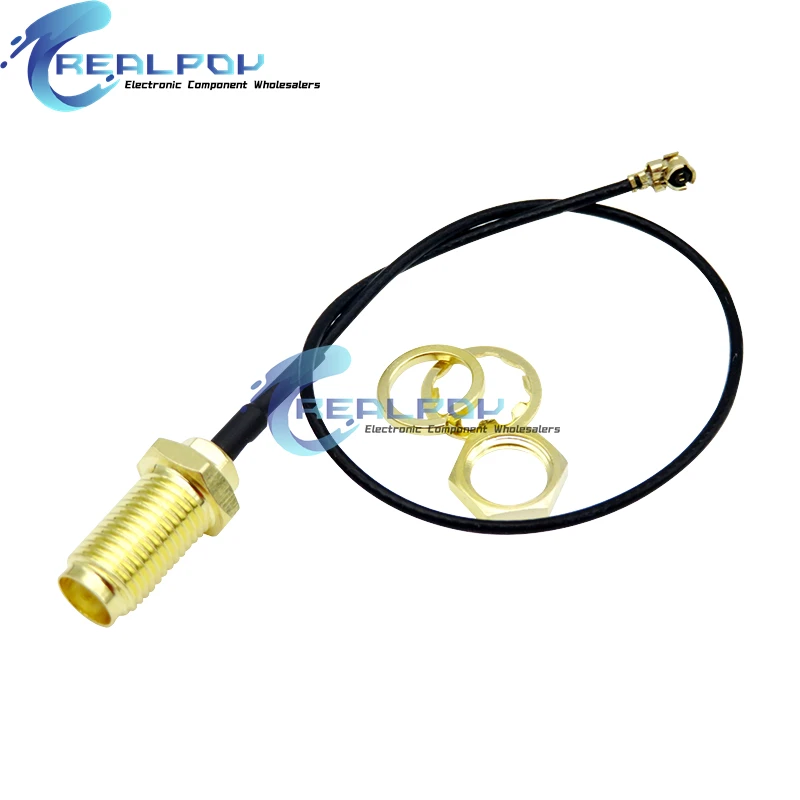 Módulo serie Wifi ESP8266 ESP-07 con antena SMA inalámbrica de 11cm 2,4G, ganancia de 2dB 2,5dB para Cable adaptador NRF24L01 PA de 20cm - imagen 3