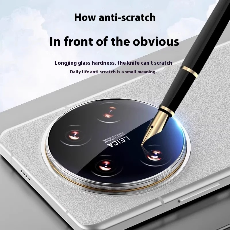 1-3 uds lente de cámara 3D vidrio templado para Xiaomi 15 Pro protectores de cámara trasera vidrio para Xiaomi 15 Ultra Mi 15 Pro película de anillo de lente - imagen 3