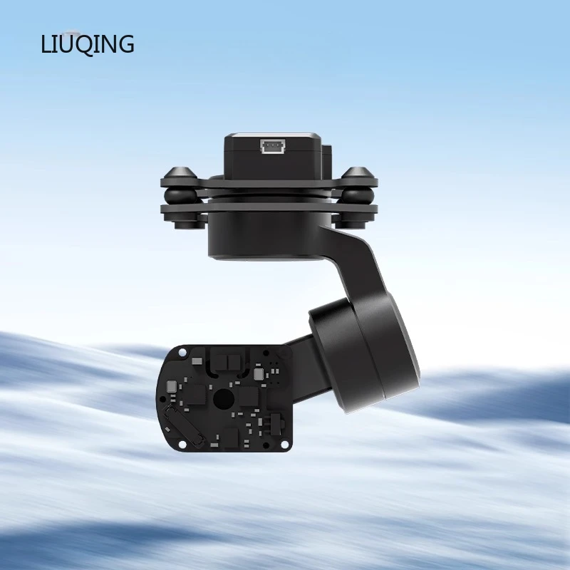 C-40T cardán FPV de 3 ejes 40g carga útil Motor sin escobillas de alto par estabilizador PTZ soporte control PWM Headtracker - imagen 3