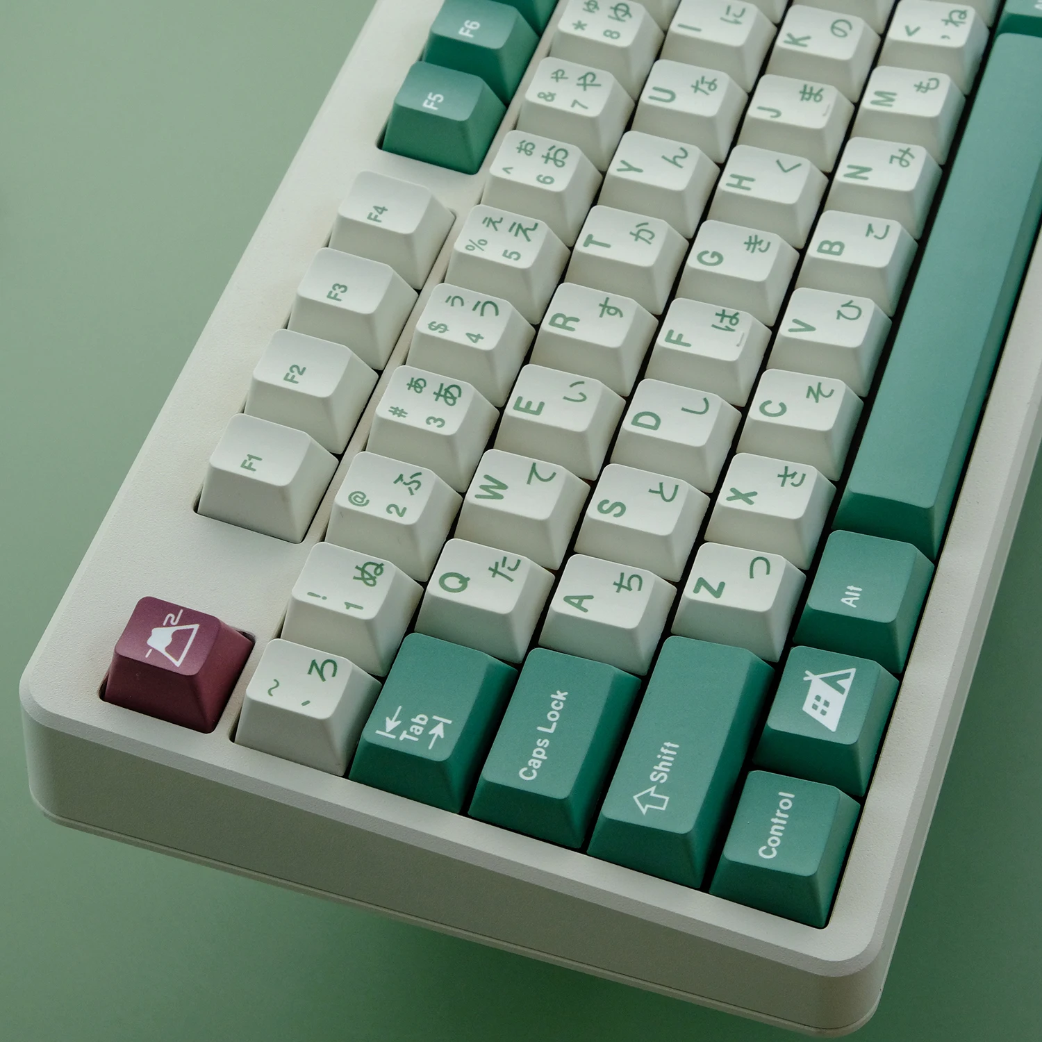 Juego de teclas japonesas GMK para acampada, 134 teclas, perfil de cereza, sublimación de tinte PBT, para teclado mecánico MX Switch - imagen 2