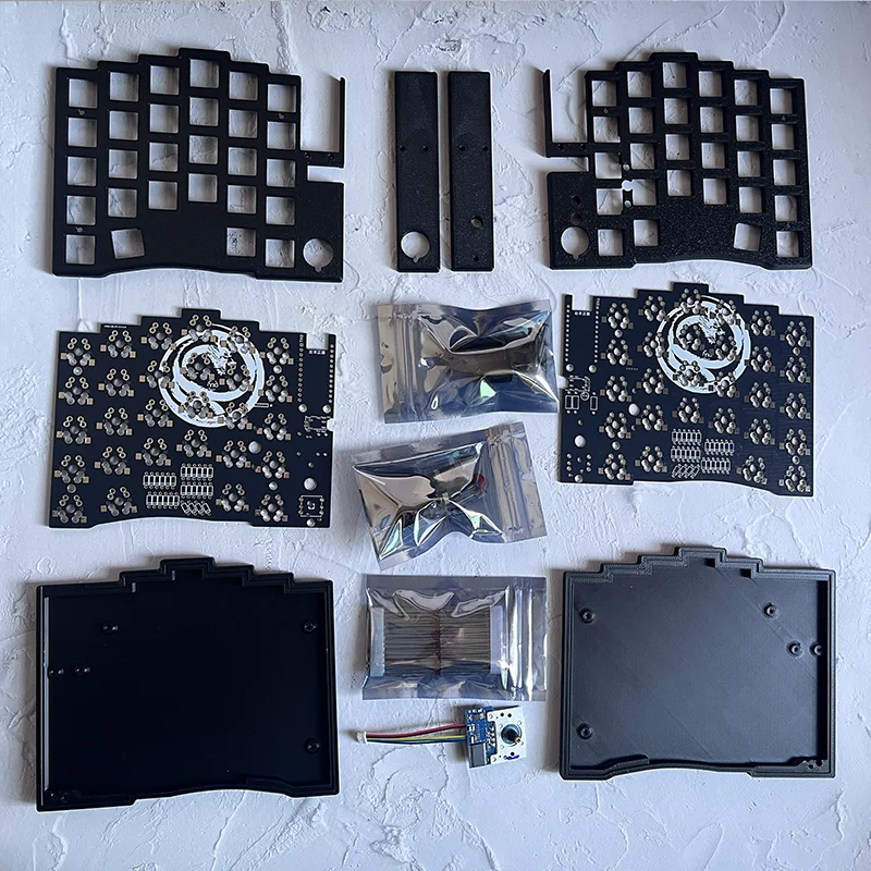 DO52/DO52pro teclado pequeño de punto rojo 40% DIY ThinkPad teclado adhesivo ratón teclados divididos teclado de juego de oficina personalizado - imagen 2