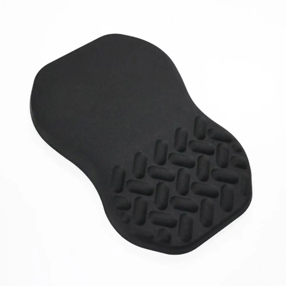 Alfombrilla de ratón de espuma viscoelástica ultragruesa, alfombrilla de ratón ergonómica elevada con soporte para muñeca para aliviar el dolor, juegos, antideslizante para mayor comodidad - imagen 3