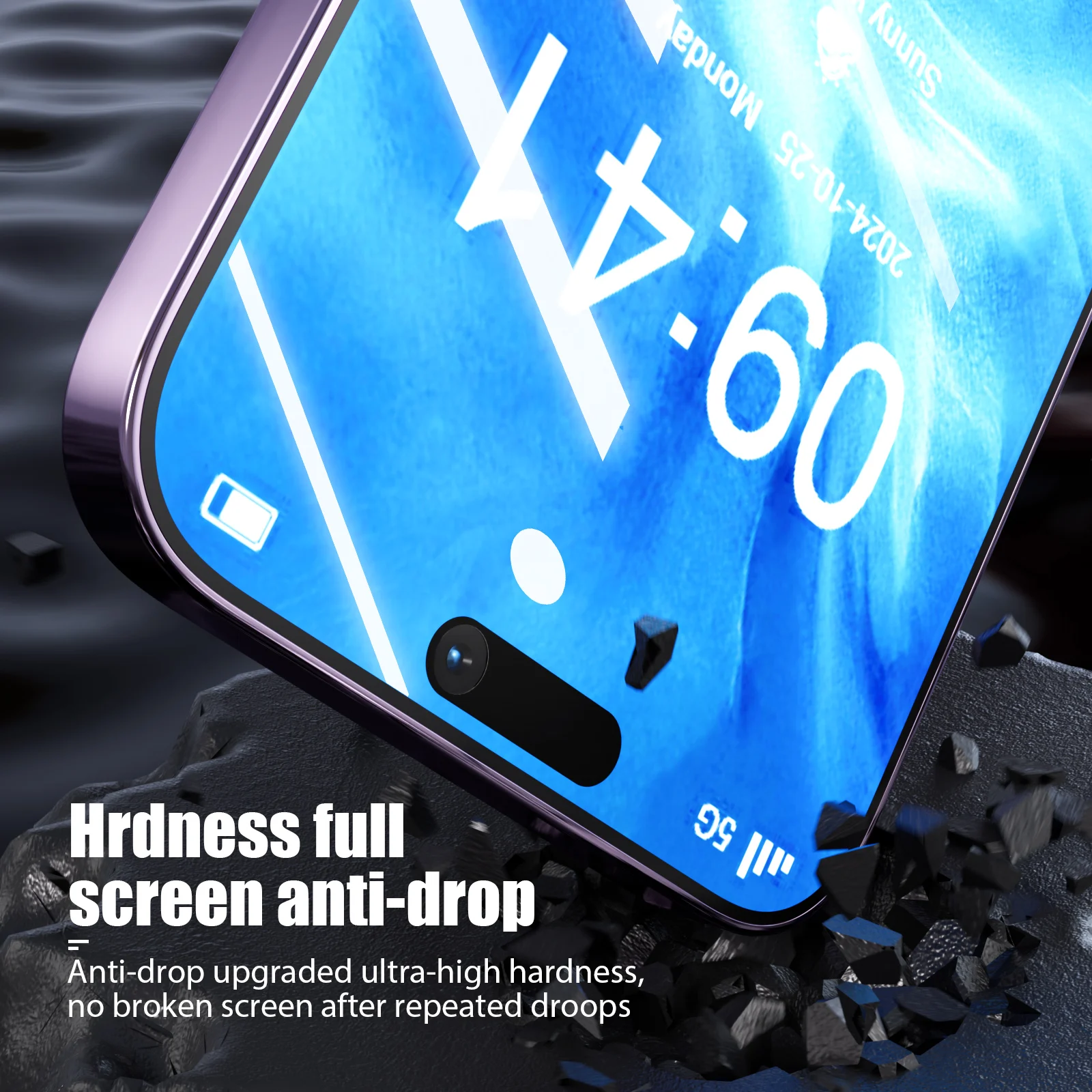 3 uds vidrio templado para Xiaomi 14T 13T 12T Pro 11T 11 Lite 5G 10T Redmi 14C 14R 13C 13R 12C 11A 10C 10 A3 A4 A5 Protector de pantalla - imagen 2