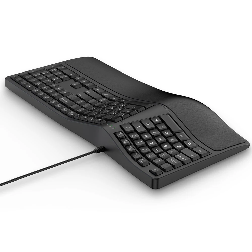 Teclado ergonómico K9 con reposamuñecas, teclado dividido, 110 teclas, teclado de ordenador para ordenador portátil - imagen 5