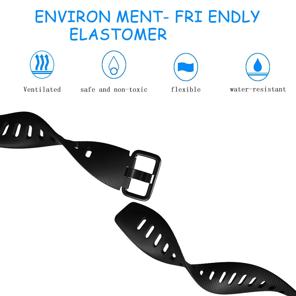 Pulsera deportiva de silicona para Huawei Band 3 y 4 Pro, Correa suave Original para Huawei Band 3 Pro - imagen 3