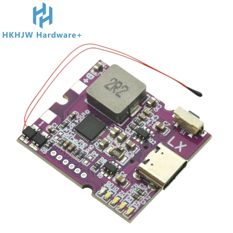 Placa de circuito del módulo de energía móvil de carga rápida bidireccional del banco de energía de 22,5 W con soporte USB Digital/ligero tipo C PD/QC3.0 2,0 - imagen 2