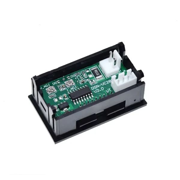 0,28 pulgadas LED DC DC0-100V 1A 10A 50A 100A pantalla de doble dígito medidor de corriente y voltaje digital rojo y azul - imagen 4