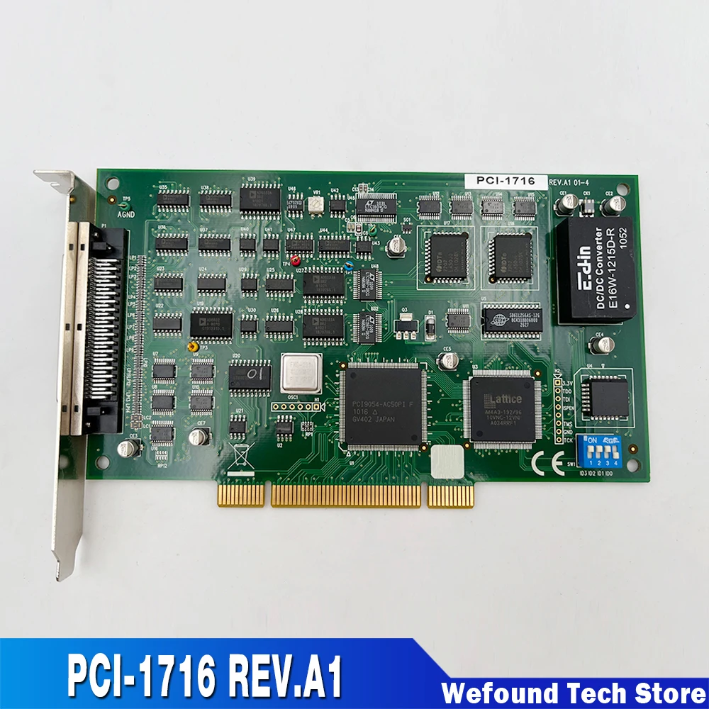 For Advantech 16-Channel Multi-Function Data Acquisition Card PCI-1716 REV.A1 - imagen 2