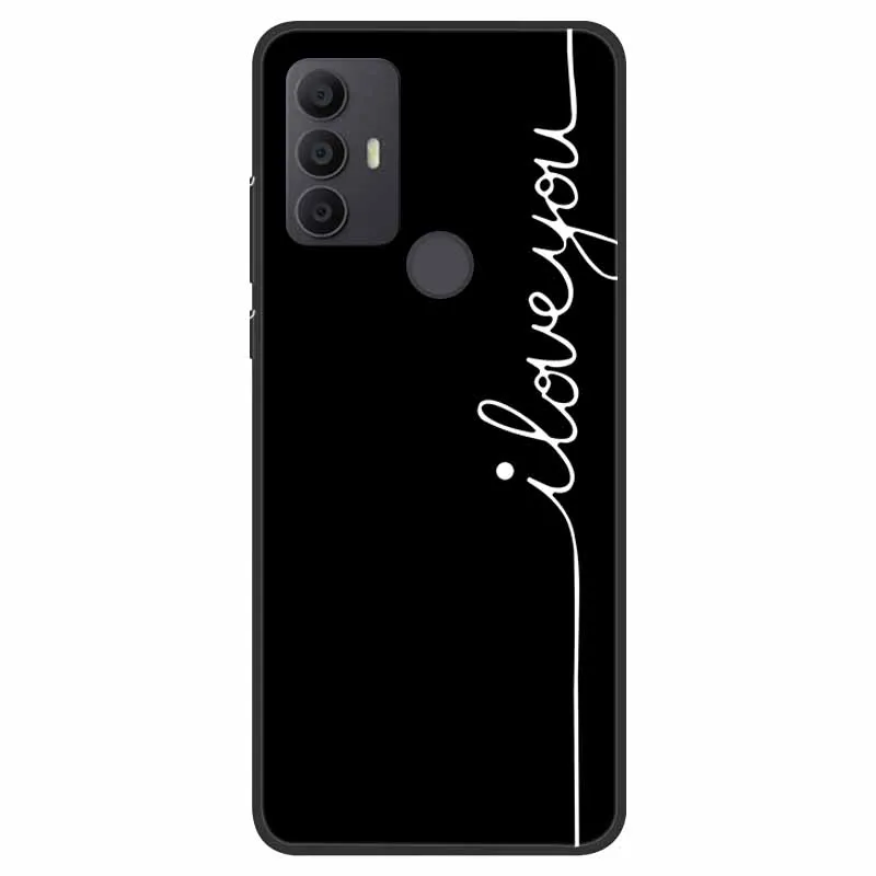 Funda de silicona para TCL 30 SE, 305, 6,52 pulgadas, espacio suave, delgada, TPU, funda de teléfono para TCL 305, 306, 30SE, 30E, 6165A, Fundas de parachoques - imagen 5