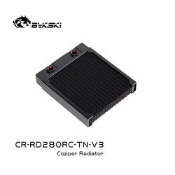 BYKSKI Intercambiador de Calor Líquido para PC - Radiador 280mm