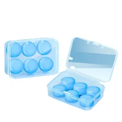 Tapones de Silicona Reutilizables para Dormir – Aislamiento Acústico