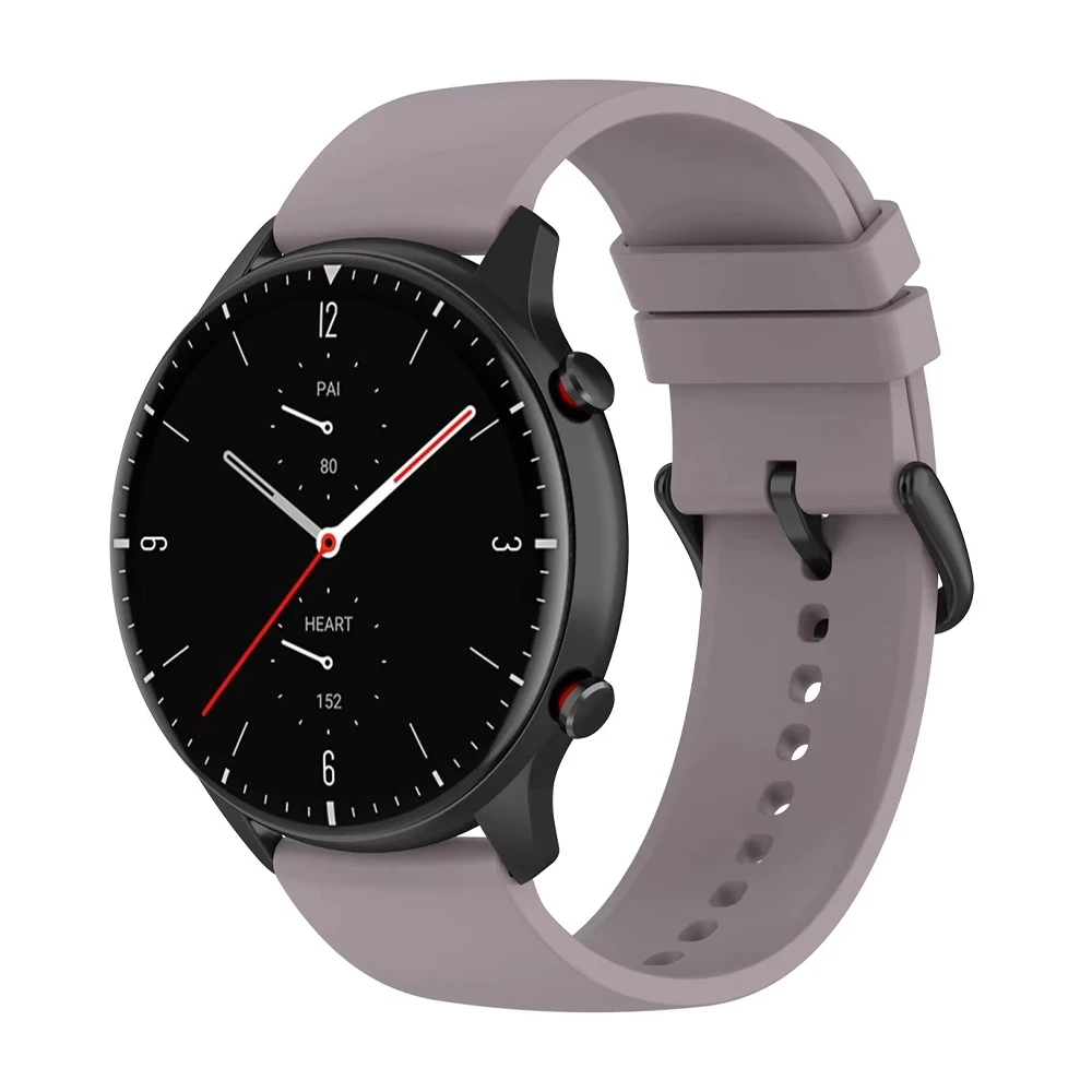 Correa de silicona de 22mm para Huami Amazfit GTR 4/3/2 GTR 47mm Pace Stratos 3 2 2S correa de reloj inteligente para Xiaomi Watch Color 2 S2 S1 S4 - imagen 5