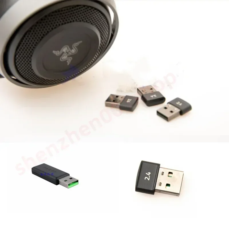 Para Razer Nari, Nari Ultimate, Nari Essential/auriculares inalámbricos montados en la cabeza para juegos, accesorios para transmisor receptor USB - imagen 2