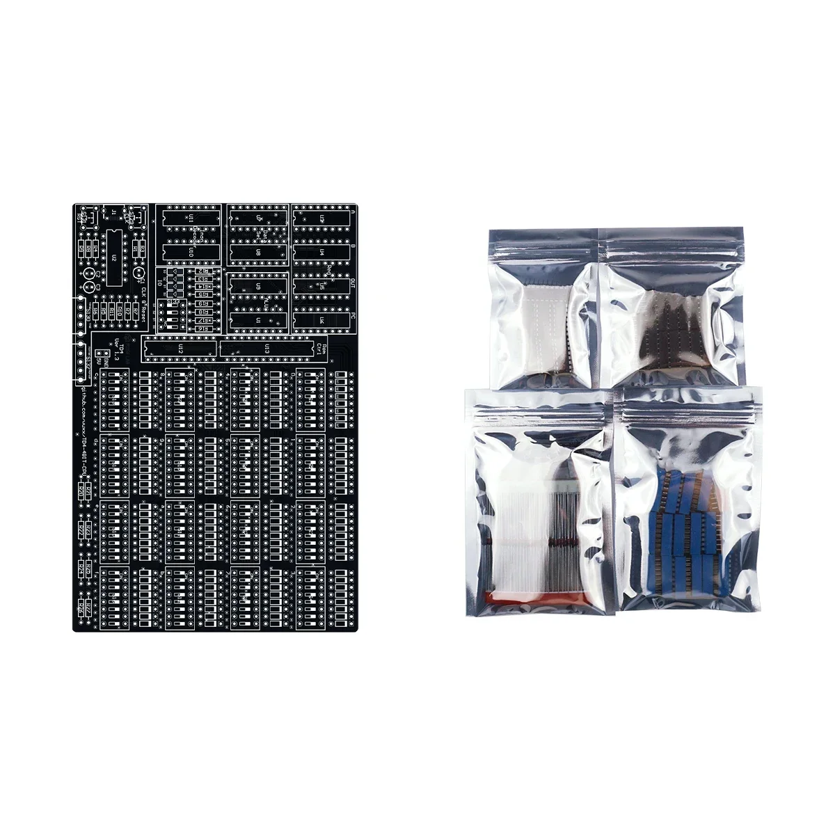 Kit de CPU DIY TD4 CPU hace un hardware de software de código abierto opcional soldado de CPU simple de 4 bits - imagen 4