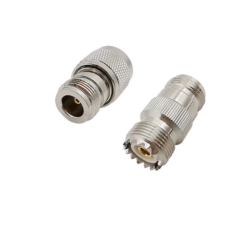 Kit de adaptador RF tipo N macho hembra a UHF PL-259 SO-239, conector Coaxial recto, convertidor de prueba, 4 Uds./lote - imagen 5