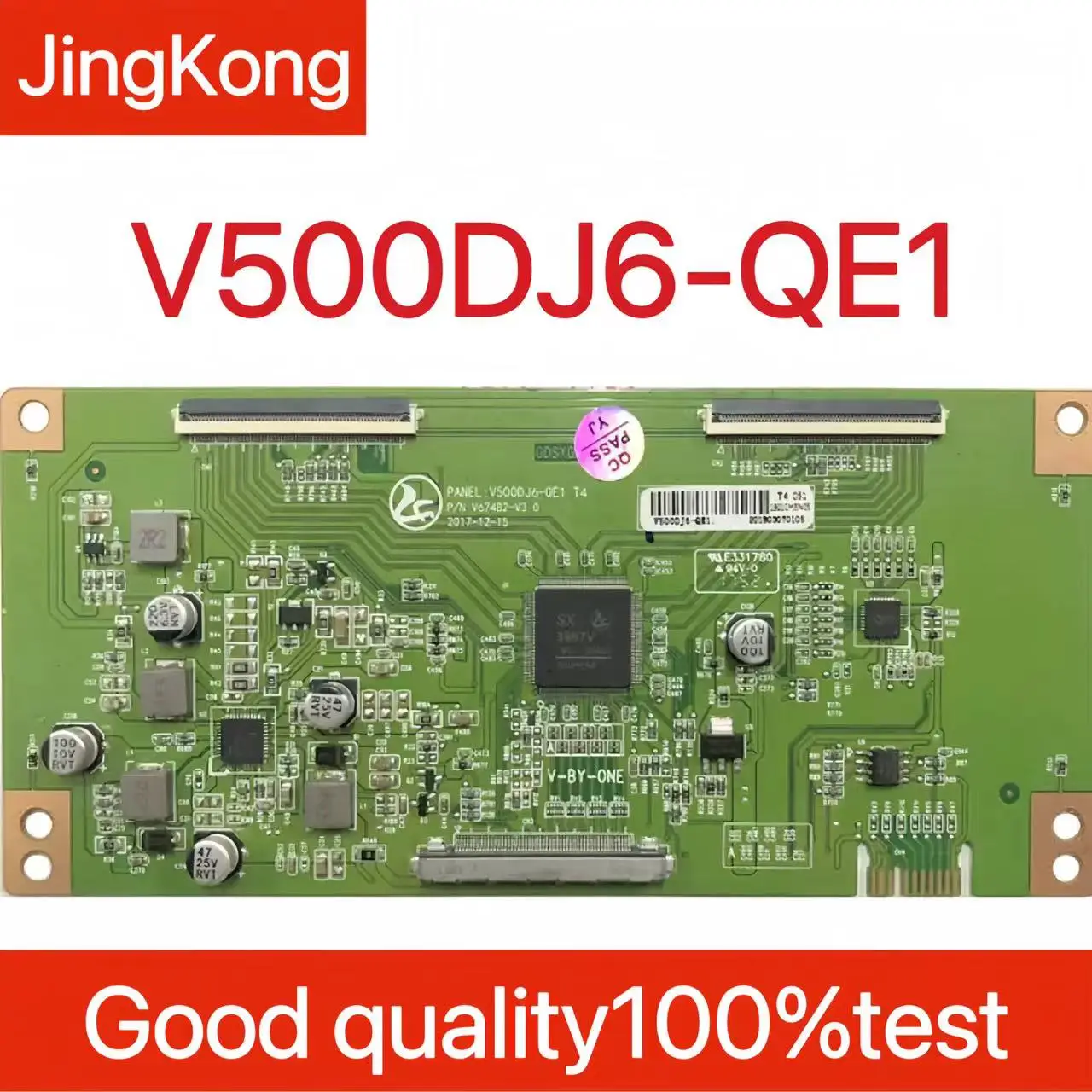 La nueva placa lógica original Chimei V500DJ6-QE1 T4 IN8908A de 60 pines es 4K en Stock