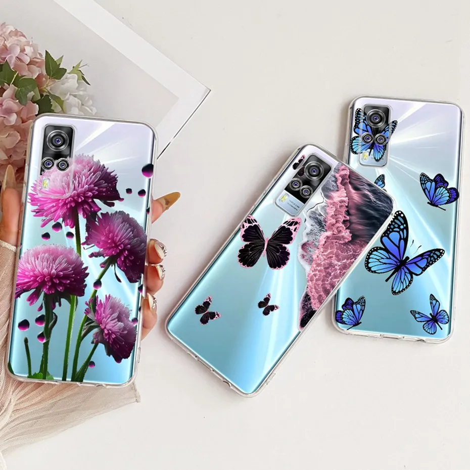 Funda Transparente de TPU para Vivo Y51 Y51a V2030 V2031, Estilo Nuevo, Fundas para Teléfono Vivo Y 51 51A 2020, Cubiertas de Silicona Suave, Protectores - imagen 4