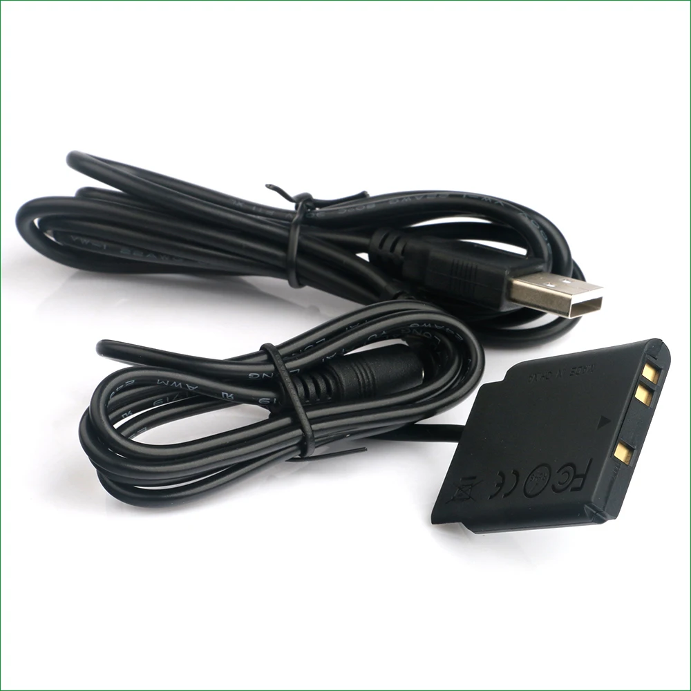 Batería simulada de EN-EL19, conector de alimentación USB para Nikon COOLPIX S100, S2500, S2550, S2600, S2700, S2750, S2800, S2900, S3100 - imagen 3