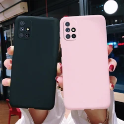 Samsung Galaxy M51 – Funda de Silicona Antigolpes