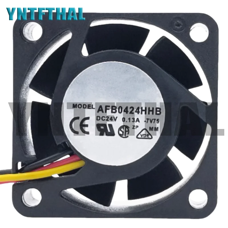 Nuevo AFB0424HHB 24V 0.13A 4CM ventilador de refrigeración