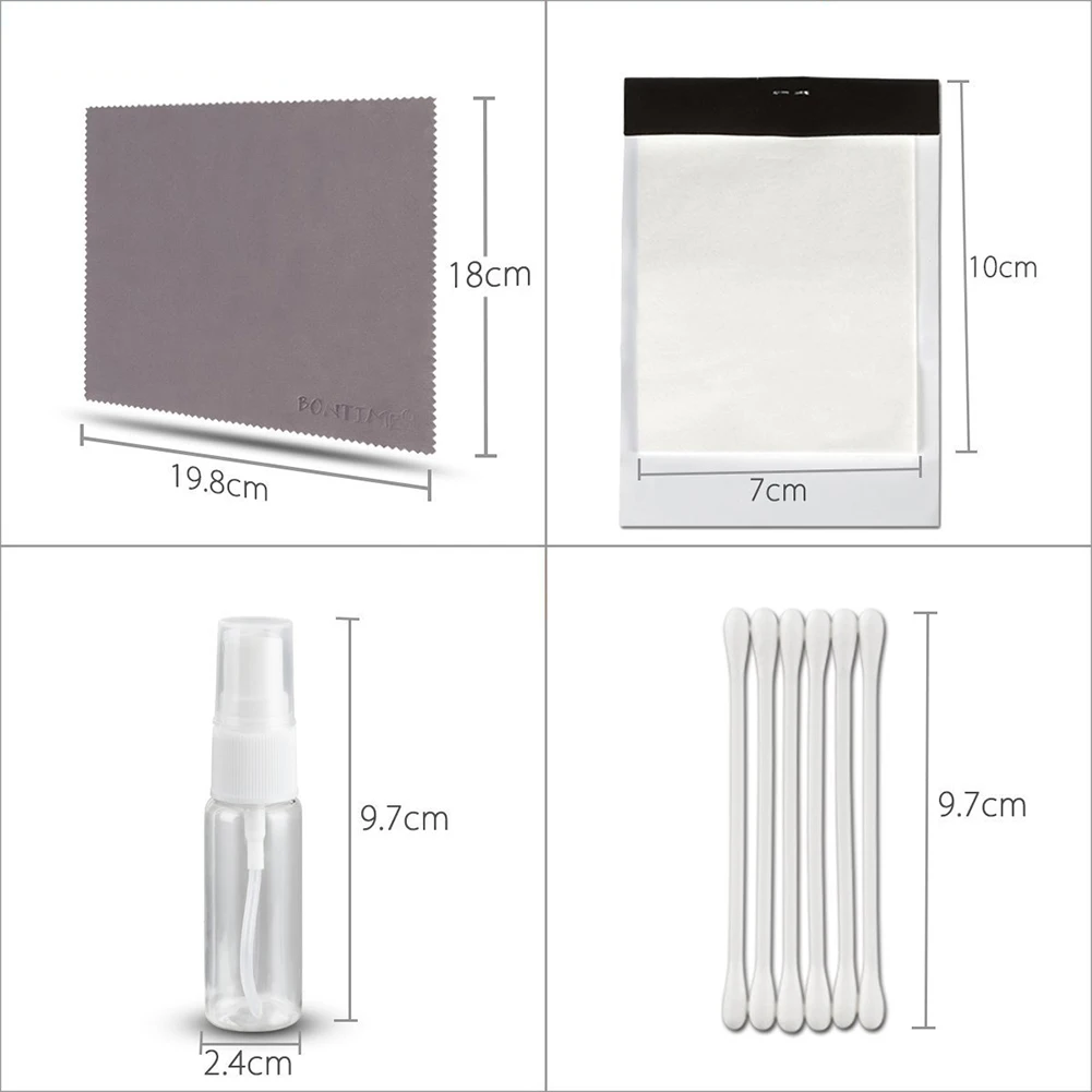 Kit de limpieza de cámara DSLR, Kit de limpieza de Sensor de cámara Digital para Sony Fujifilm Nikon Canon SLR DV, juego de limpieza, 19 Uds. - imagen 5