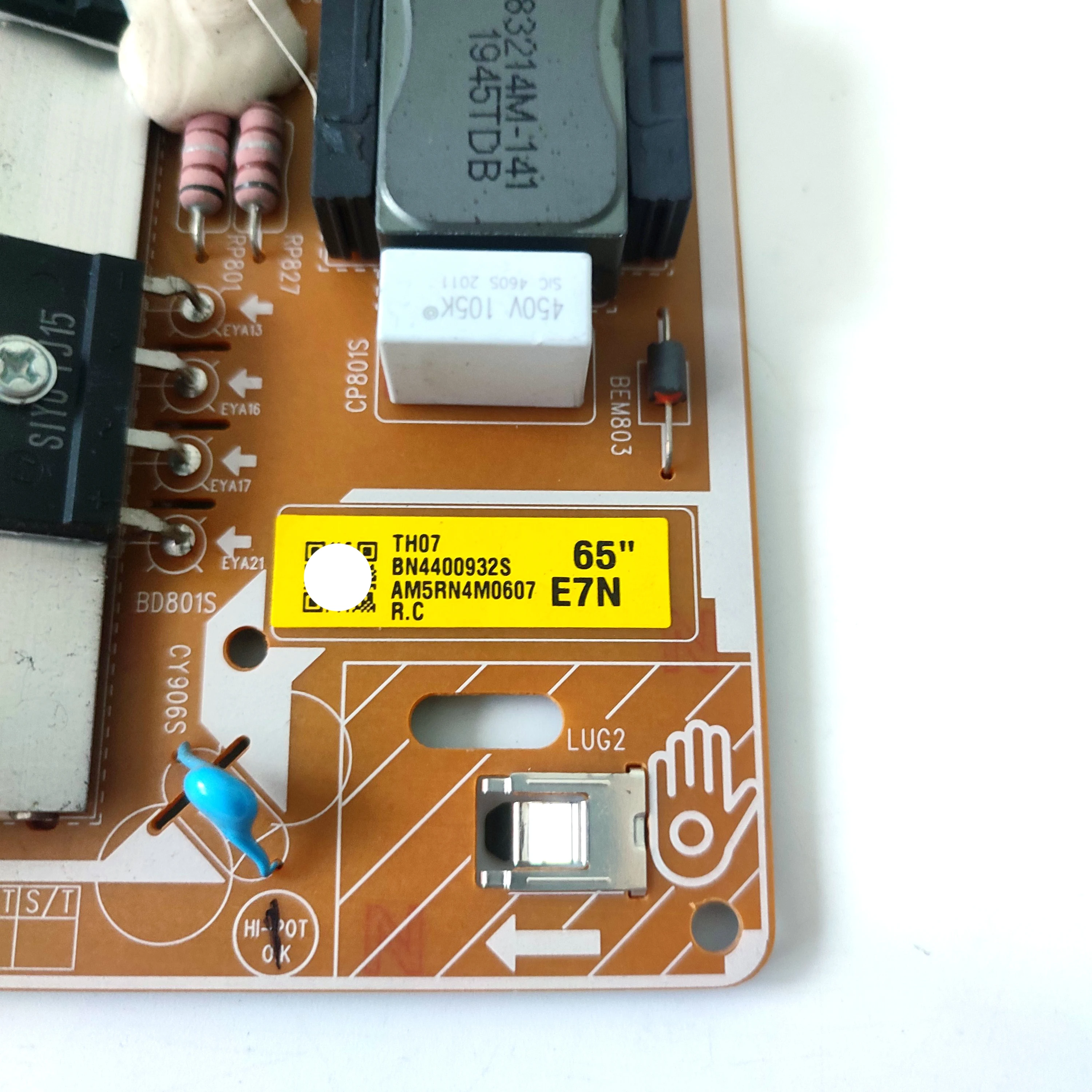 Fuente de alimentación/placa LED BN44-00932S L65E7N_RHS para UN65RU7100FXZA UN65RU710DFXZA UN65RU7300FXZA UN65RU730DFXZA UN65TU8000FXZA TV - imagen 3