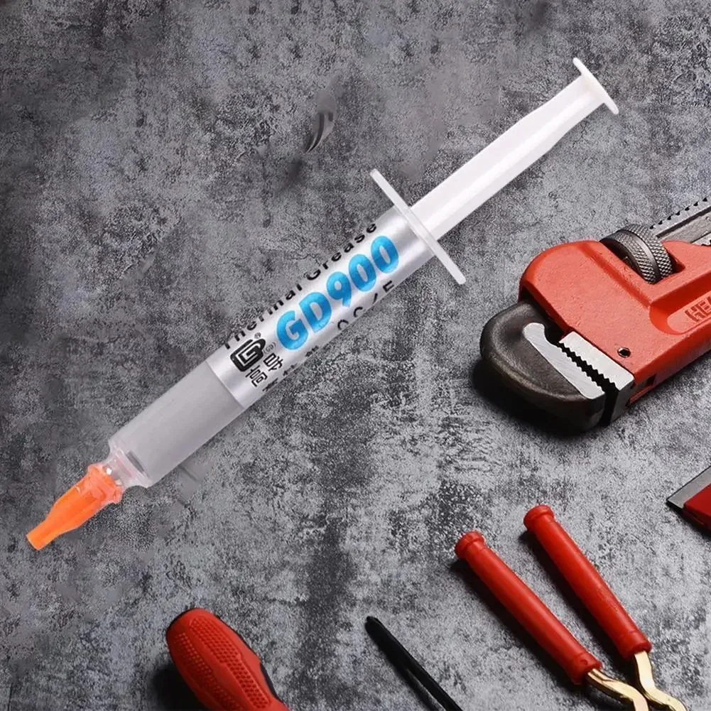 Coolcirc GD900 pasta de silicona grasa de enfriamiento 7g/15g/30g enfriador de alto rendimiento conducción de calor eficiente 4,8 W/M-K para CPU GPU - imagen 4