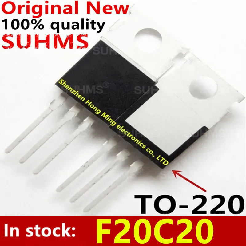 (10 piezas) 100% nuevo conjunto de chips F20C20 TO-220