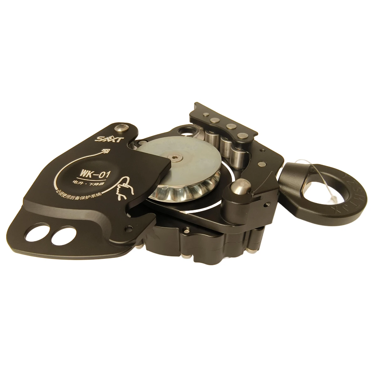 Dispositivo de descenso Ascent Awah z3-WK Ascender de elevación con junta universal para trabajo aéreo de carga de 30 kg-300 kg/escalada de cuerda/exterior - imagen 5