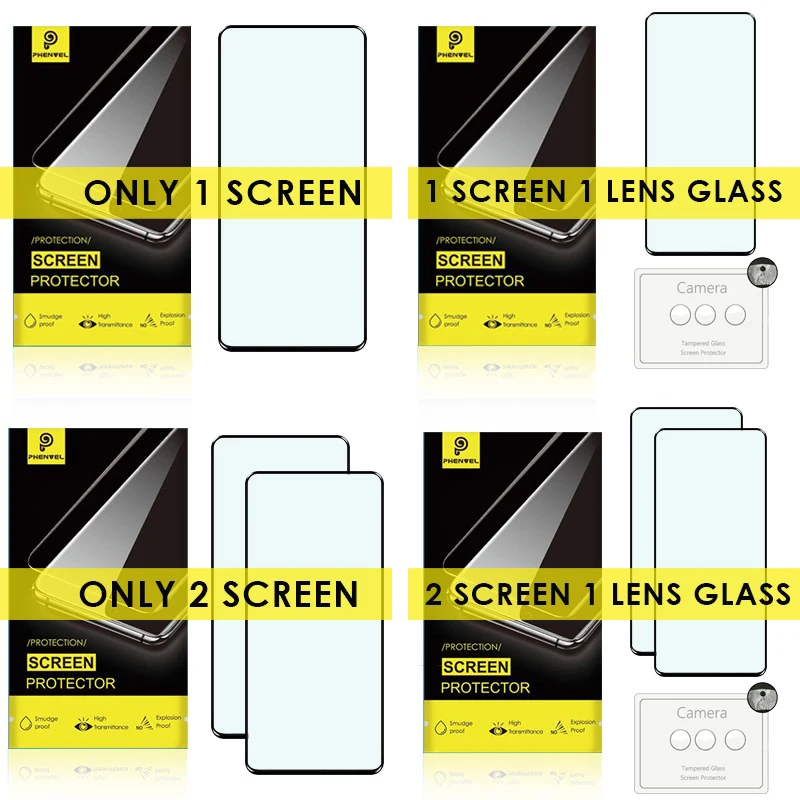 Vidrio Protector para Samsung Galaxy A54, Protector de pantalla de cubierta completa, película de vidrio templado OLEOFÓBICO para Galaxy A54 - imagen 3