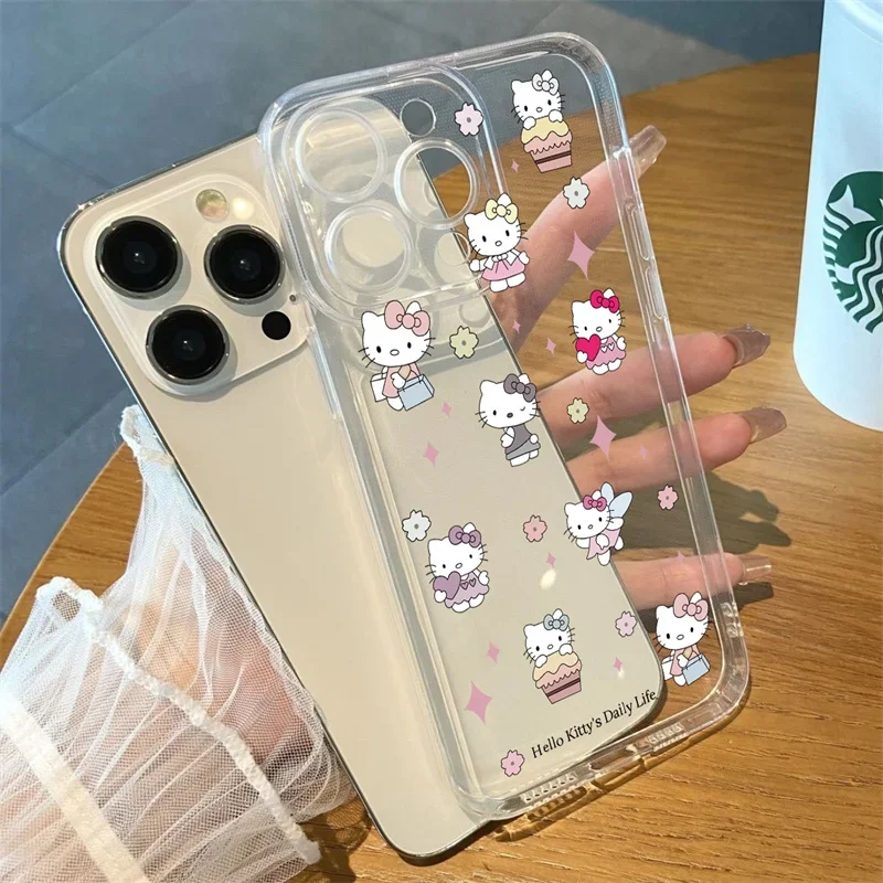 Sanrio Hello Kitty Y2K funda para Xiaomi Redmi Note 13 12 14 Pro Plus 5G 4G 12S Redni 14C 13C 12C 10C 11 10 10S 11S A2 A1 A3 - imagen 3