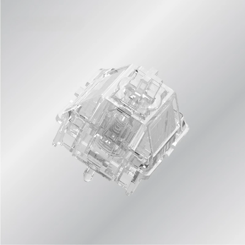 Interruptor lineal extremo magnético de hielo, transparente, personalizado, gatillo de 35g, accesorios de teclado mecánico, interruptores magnéticos de regalo - imagen 2