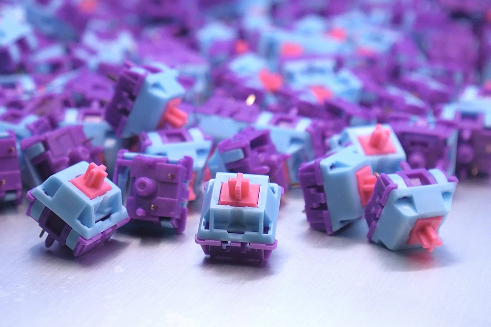 MOYU Melody Redux Switch V2 RGB SMD 5pin 46g 60g para teclado mecánico para juegos POM completo prelubricado de fábrica - imagen 4