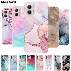 Funda para Motorola Moto G72 cubierta E13 nueva moda mármol silicona suave TPU contraportada para Motorola Moto G53 5G fundas de teléfono G 53 72