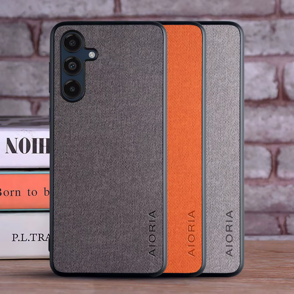 Funda Textil Samsung Galaxy M55 5G – Tacto Suave Premium