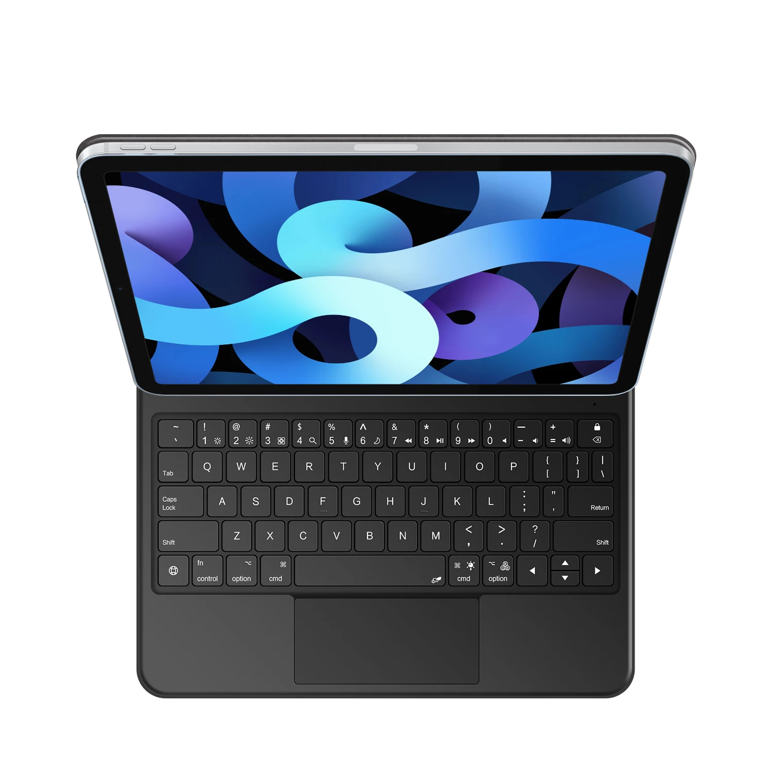 Funda con teclado mágico Plug & Play con PIN inteligente para iPad Pro 11 2018-2022 Air 4 5 6 11 "M2 M3 TrackPad teclado carga inversa inteligente - imagen 3