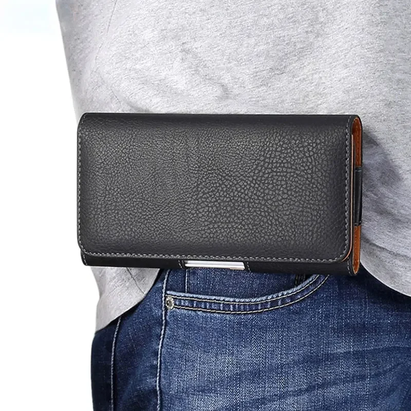 Funda de cuero con Clip para cinturón para Xiaomi POCO X7 Pro X6 Pro X 7 F7 Ultra 4G F6 M7, funda de cuero con tapa magnética, riñonera - imagen 3